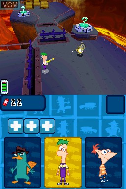 Image in-game du jeu Phineas and Ferb - Across the 2nd Dimension sur Nintendo DS