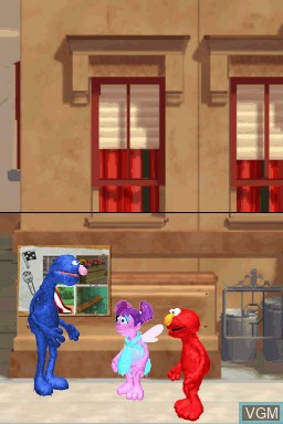 Image in-game du jeu Sesame Street - Ready, Set, Grover! sur Nintendo DS