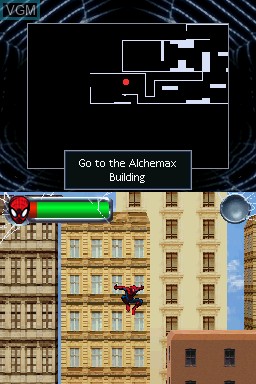 Image in-game du jeu Spider-Man - Edge of Time sur Nintendo DS