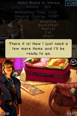 Image in-game du jeu Mystery Tales 2 - The Spirit Mask sur Nintendo DS