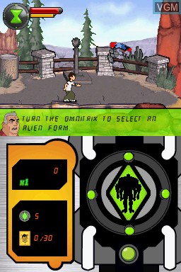 Image in-game du jeu Ben 10 Triple Pack sur Nintendo DS
