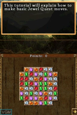Image in-game du jeu Jewel Quest V - The Sleepless Star sur Nintendo DS