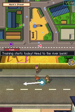 Image in-game du jeu Inazuma Eleven 2 - Blizzard sur Nintendo DS