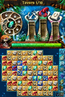Image in-game du jeu Jewel Link - Legends of Atlantis sur Nintendo DS