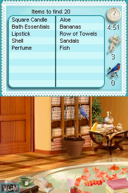 Image in-game du jeu Dream Day Wedding - Destinations sur Nintendo DS