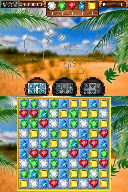 Image in-game du jeu Jewel Link - Safari Quest sur Nintendo DS