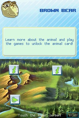 Image in-game du jeu Animal Life - Eurasia sur Nintendo DS
