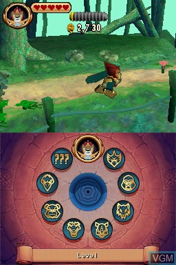 Image in-game du jeu LEGO Legends of Chima - Laval's Journey sur Nintendo DS