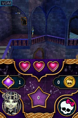 Image in-game du jeu Monster High - 13 Wishes sur Nintendo DS