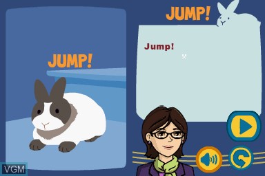 Image in-game du jeu My Virtual Tutor - Reading Pre-K to Kindergarten sur Nintendo DS