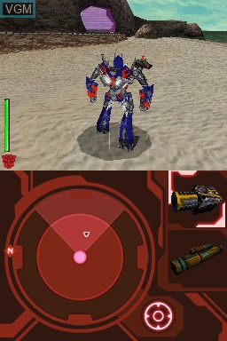 Image in-game du jeu Transformers - Ultimate Autobots Edition sur Nintendo DS