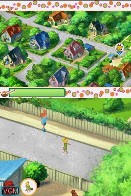 Image in-game du jeu Best of Bibi Blocksberg - Neustadt im Hex-Chaos + Das Gestohlene Hexbuch sur Nintendo DS