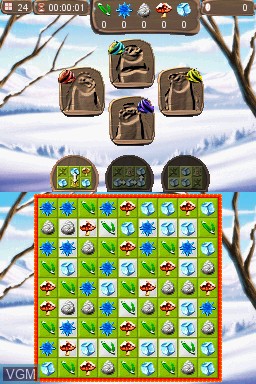 Image in-game du jeu Jewel Link - Arctic Quest sur Nintendo DS