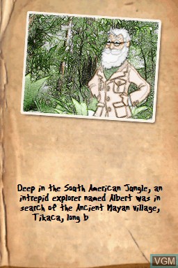 Image in-game du jeu Junior Mystery Quest sur Nintendo DS