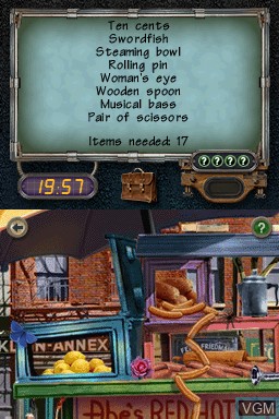 Image in-game du jeu Mystery Case Files - Prime Suspects sur Nintendo DS