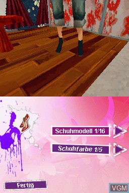 Image in-game du jeu Germany's Next Topmodel - Das Offizielle Spiel zur Staffel 2011 sur Nintendo DS