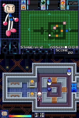 Image in-game du jeu Bomberman 2 sur Nintendo DS