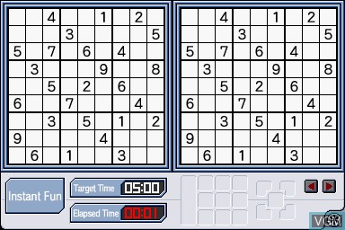 Image in-game du jeu Challenge Me - Brain Puzzles sur Nintendo DS
