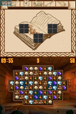 Image in-game du jeu Crazy Chicken Adventure - The Pharaoh's Treasure sur Nintendo DS