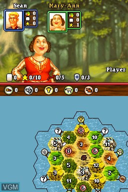Image in-game du jeu Catan - Die Erste Insel sur Nintendo DS