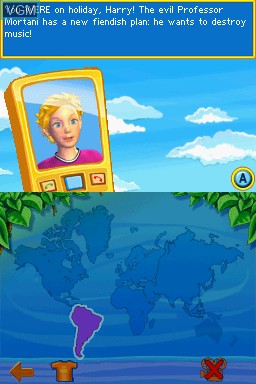 Image in-game du jeu Music for Kids sur Nintendo DS