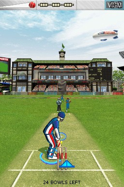 Image in-game du jeu Freddie Flintoff's Power Play Cricket sur Nintendo DS