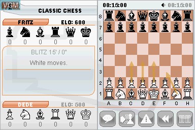Image in-game du jeu Fritz Chess sur Nintendo DS