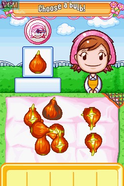 Image in-game du jeu Gardening Mama sur Nintendo DS