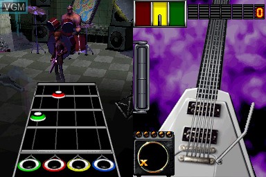 Image in-game du jeu Guitar Hero - On Tour sur Nintendo DS
