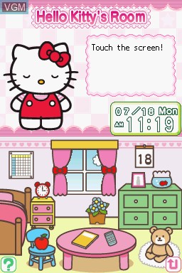 Image in-game du jeu Hello Kitty Daily sur Nintendo DS