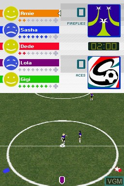 Image in-game du jeu Imagine - Soccer Captain sur Nintendo DS