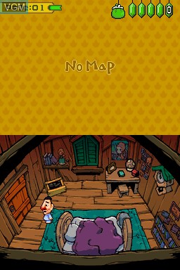 Image in-game du jeu Irozuki Tingle no Koi no Balloon Trip sur Nintendo DS