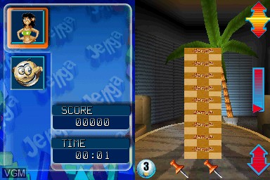 Image in-game du jeu Jenga World Tour sur Nintendo DS
