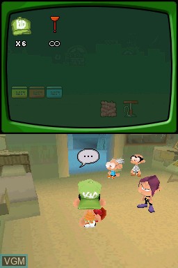 Image in-game du jeu Kid Paddle - Blorks Invasion sur Nintendo DS