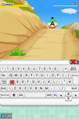 Image in-game du jeu Learn with Pokemon - Typing Adventure sur Nintendo DS