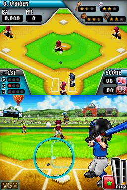 Image in-game du jeu Little League World Series Baseball 2009 sur Nintendo DS