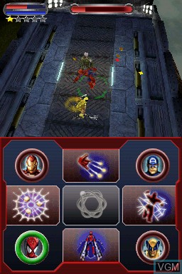 Image in-game du jeu Marvel - Ultimate Alliance 2 sur Nintendo DS