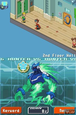 Image in-game du jeu Mega Man Star Force 3 - Red Joker sur Nintendo DS