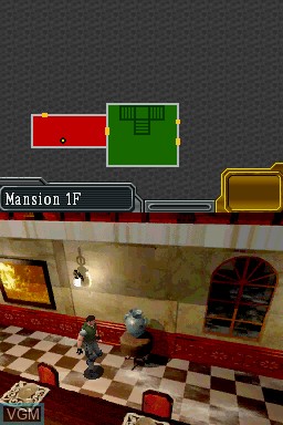 Image in-game du jeu Resident Evil - Deadly Silence sur Nintendo DS