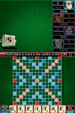 Image in-game du jeu Scrabble 2009 Edition sur Nintendo DS