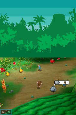 Image in-game du jeu Simple DS Series Vol. 35 - The Genshijin DS sur Nintendo DS