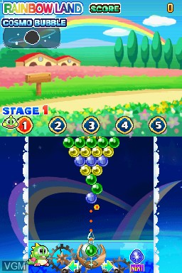 Image in-game du jeu Space Bust-A-Move sur Nintendo DS