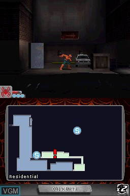 Image in-game du jeu Spider-Man - Web of Shadows sur Nintendo DS