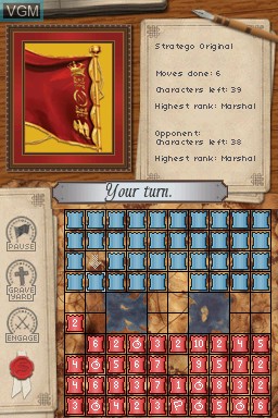 Image in-game du jeu Stratego - Next Edition sur Nintendo DS