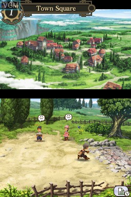 Image in-game du jeu Suikoden Tierkreis sur Nintendo DS