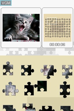 Image in-game du jeu Tierbabys Puzzle - Echter Puzzlespass fuer Unterwegs sur Nintendo DS