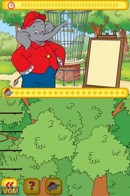 Image in-game du jeu Benjamin Blumchen Vorschulspass - Lernen spielen und Verstehen sur Nintendo DS