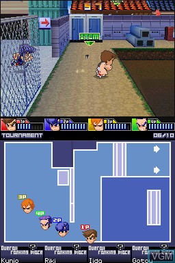 Image in-game du jeu River City - Super Sports Challenge sur Nintendo DS