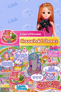 Image in-game du jeu Lovely Lisa and Friends sur Nintendo DS