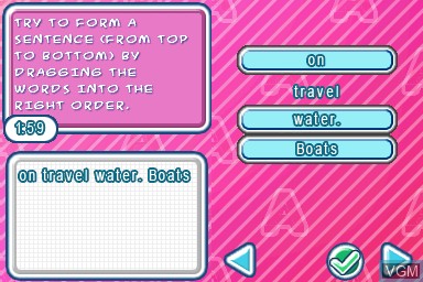 Image in-game du jeu Think - Logic Trainer Kids! sur Nintendo DS